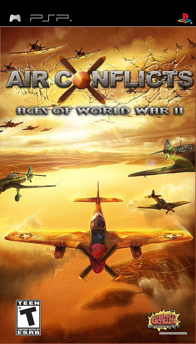AIR CONFLICTS: ACES OF WORLD WAR II  - PSP