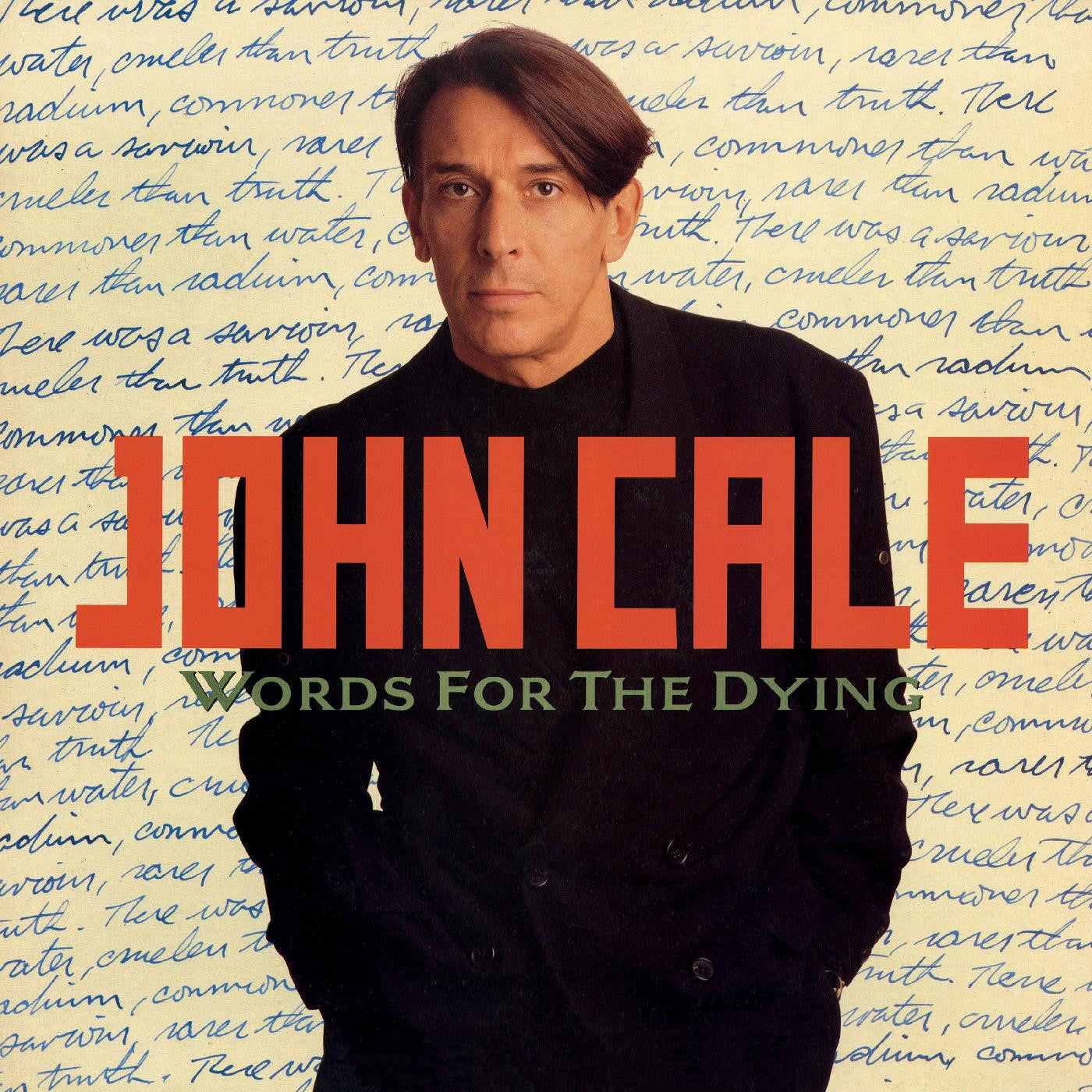 CALE, JOHN - WORDS FOR THE DYING (CLEAR VINYL)