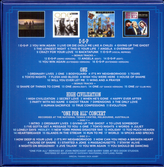 BEE GEES  - WARNER BROS. YEARS