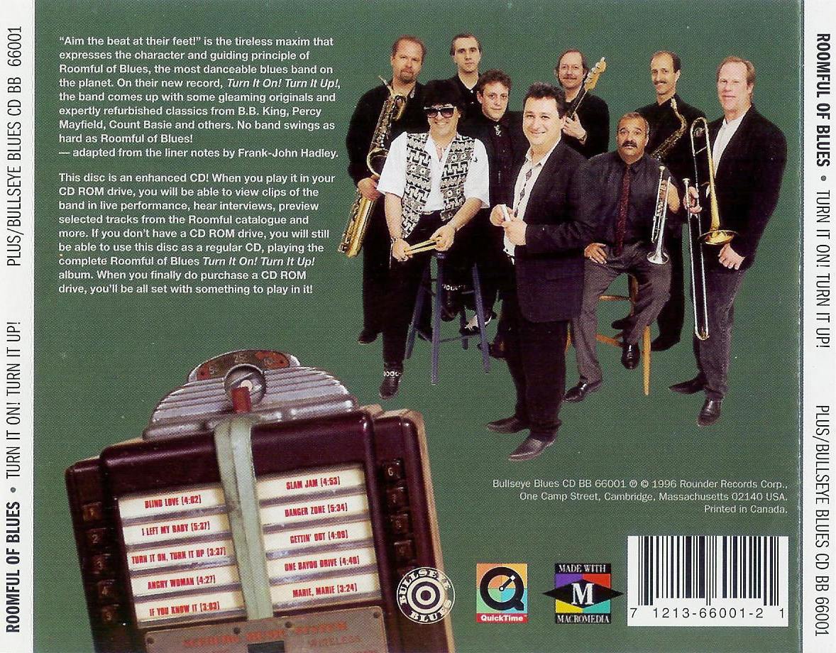 ROOMFUL OF BLUES  - TURN IT ON