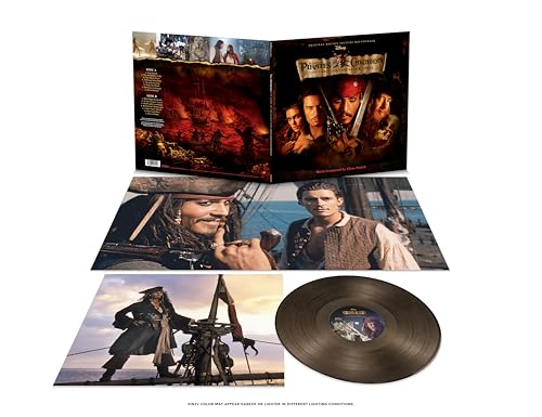SOUNDTRACK / MOTION PICTURE - PIRATES OF THE CARIBBEAN – CURSE OF THE BLACK PEARL (1LP TRANSLUCENT “BLACK ICE”)