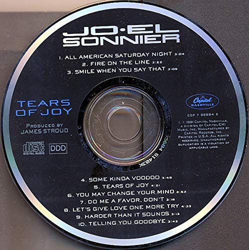 SONNIER, JO-EL - TEARS OF JOY