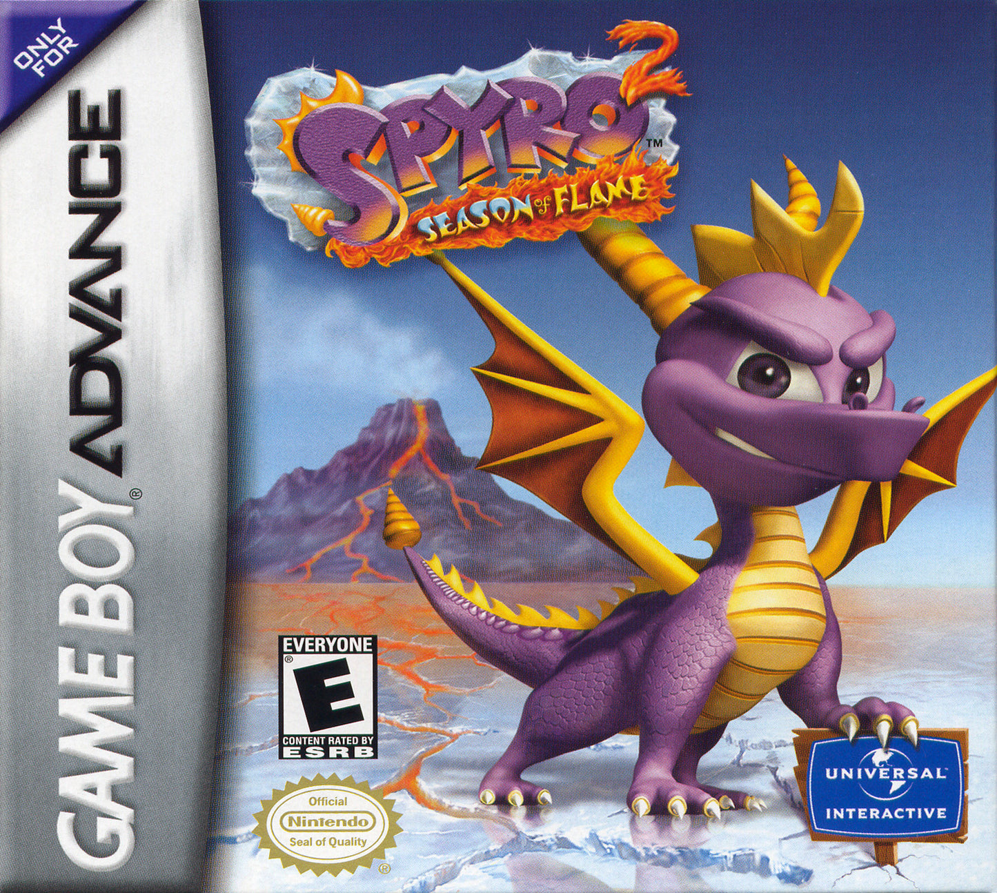 SPYRO: SEASON OF FLAME  - GBA