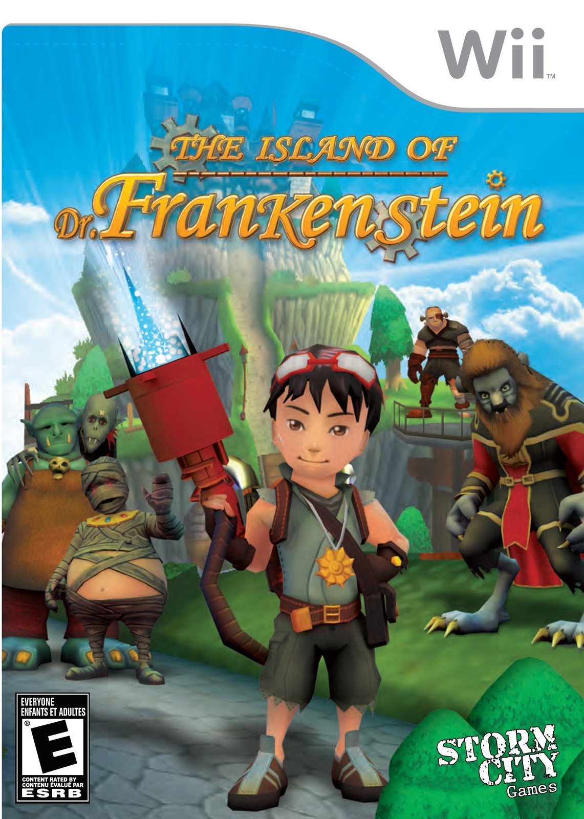 ISLAND OF DR. FRANKENSTEIN  - WII