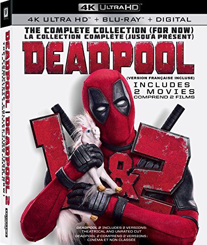 DEADPOOL 1+2 2 PACK (BILINGUAL) [4K BLU-RAY + DIGITAL COPY]