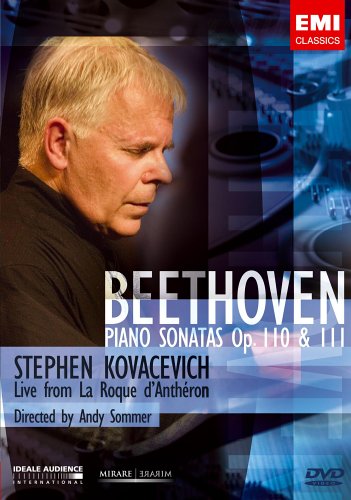 BEETHOVEN (COMPOSER) - DVD-PIANO SONATAS OP. 11O & 111-KOVACEVI