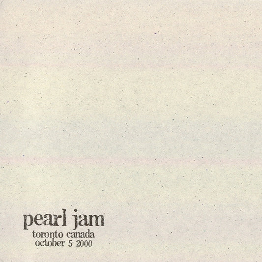 PEARL JAM  - TORONTO CANADA #50