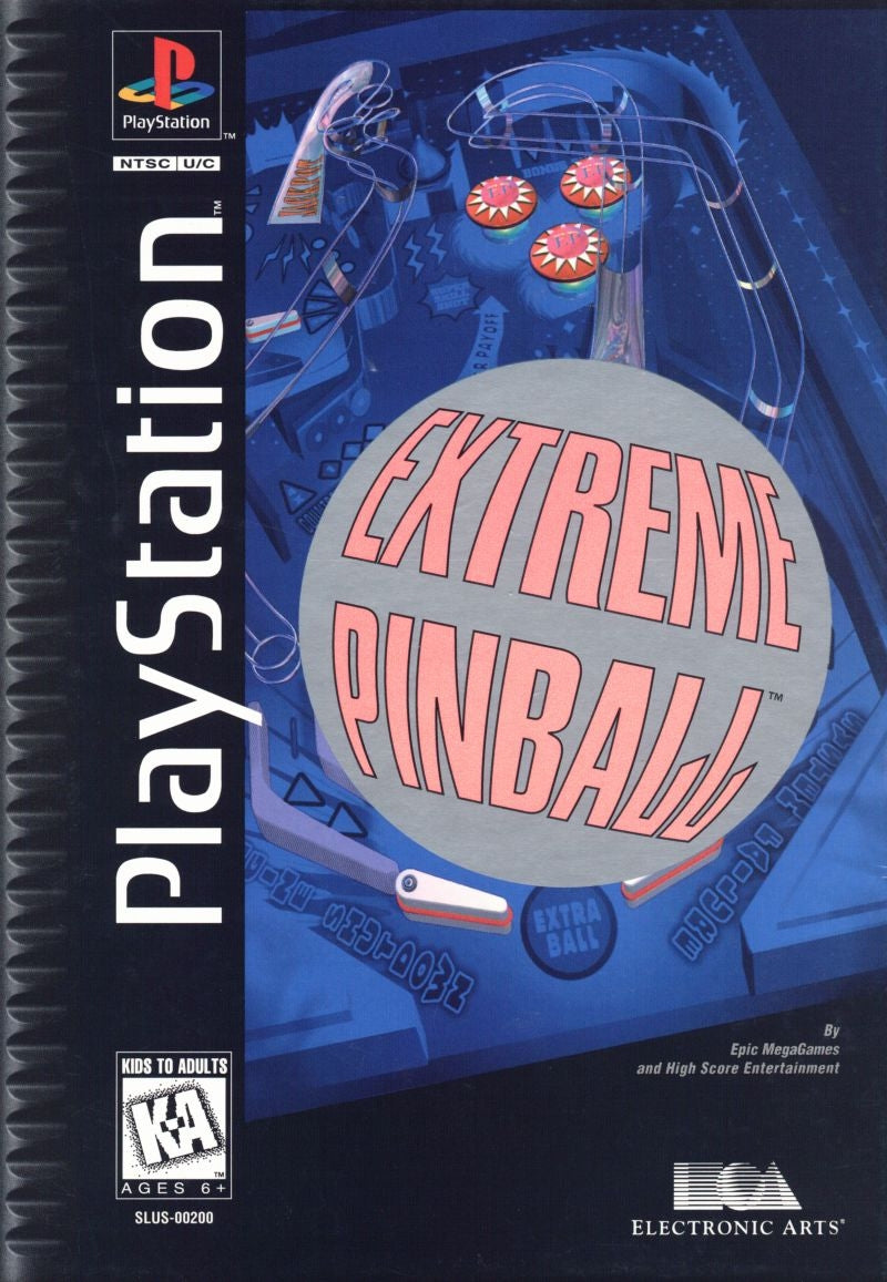 EXTREME PINBALL (LONGBOX)  - PS1