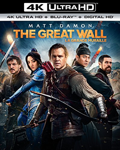 THE GREAT WALL [4K ULTRA HD + BLU-RAY + DIGITAL HD] (BILINGUAL)