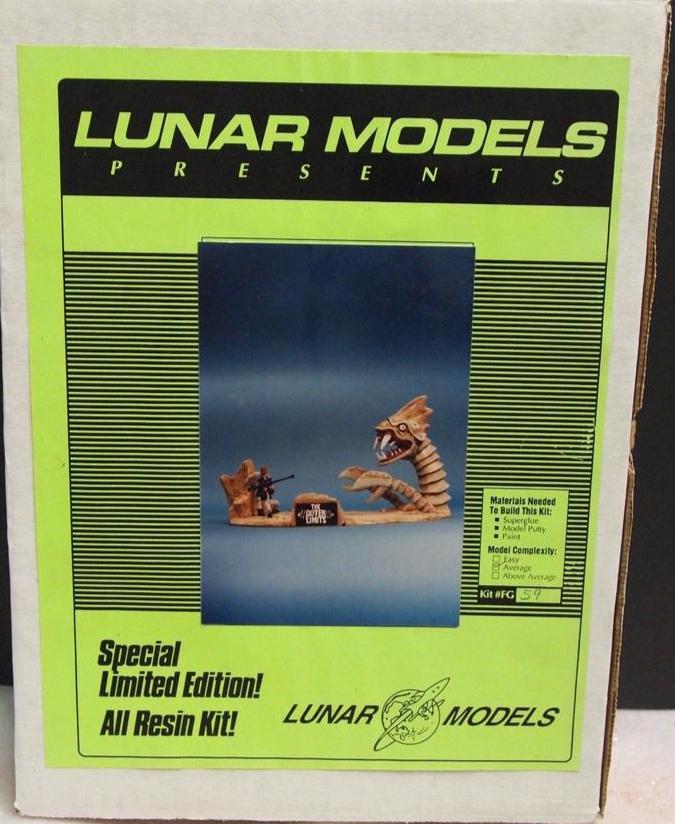 OUTER LIMITS: INVISIBLE ENEMY #59 (RESIN KIT) - MODEL KIT-LUNAR MODELS