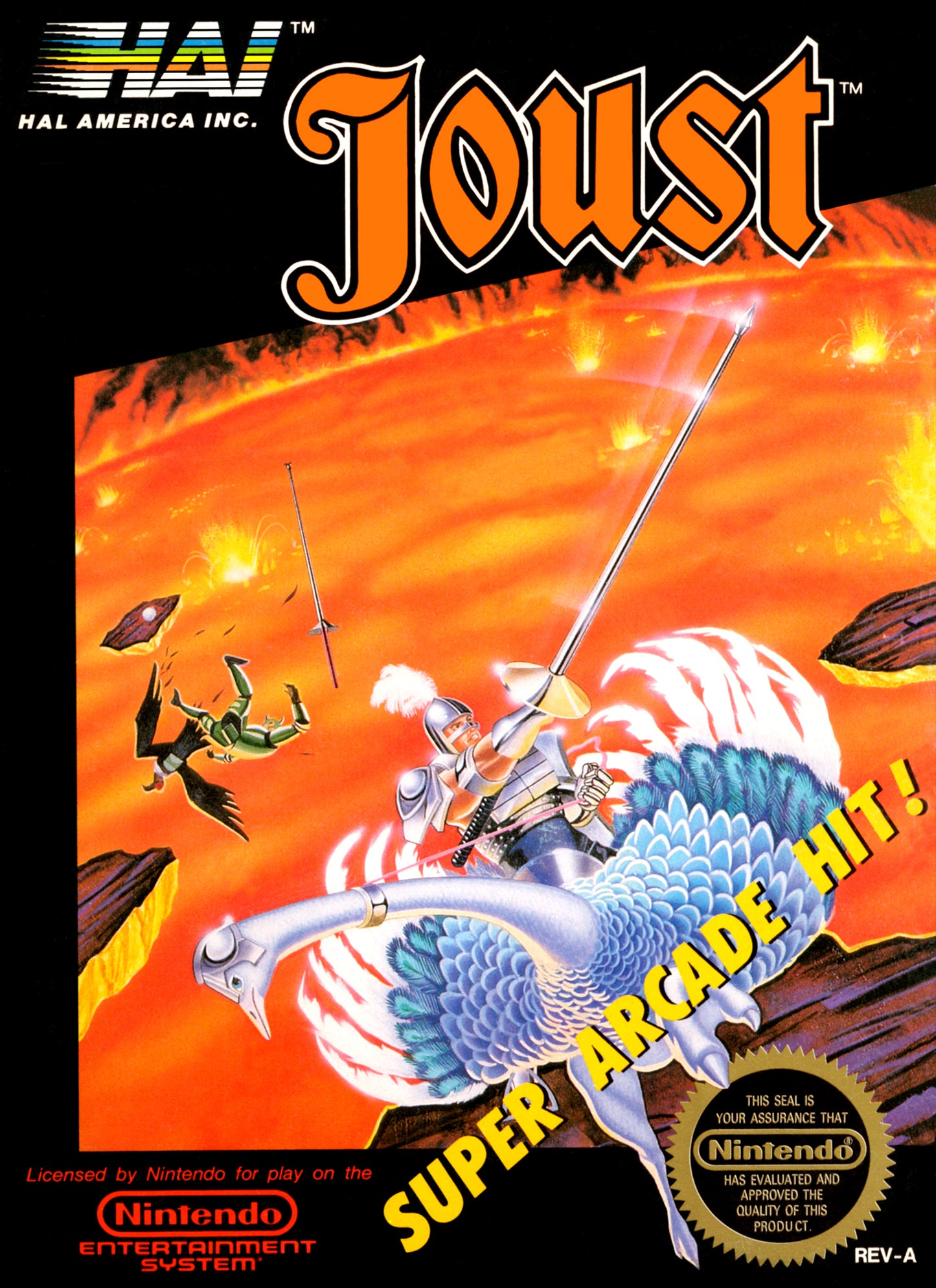 JOUST  - NES (W/BOX)