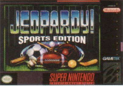 JEOPARDY: SPORTS EDITION  - SNES (W/BOX & MANUAL)