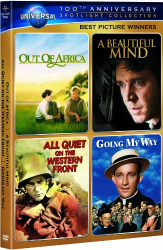 BEST PICTURE WINNERS SPOTLIGHT COLLECTION (OUT OF AFRICA / A BEAUTIFUL MIND / ALL QUIET ON THE WESTERN FRONT / GOING MY WAY) (UNIVERSAL'S 100TH ANNIVERSARY EDITION) (BILINGUAL)