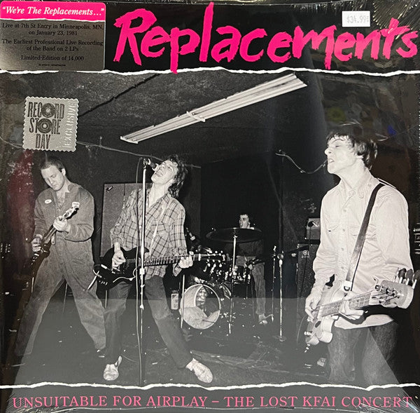 THE REPLACEMENTS - UNSUITABLE FOR AIRPLAY - THE LOST KFAI CONCERT