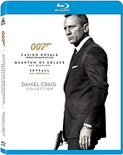 JAMES BOND  - BLU-DANIEL CRAIG COLLECTION (3 DISCS)