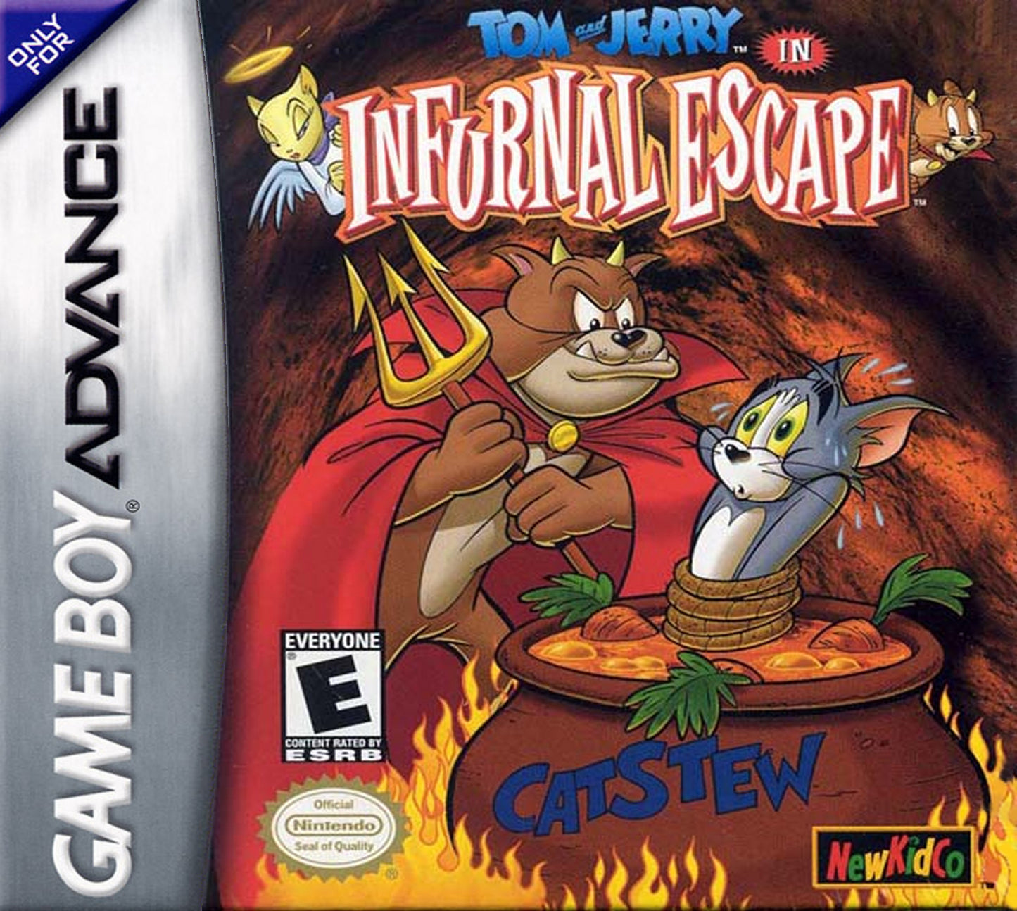 TOM & JERRY IN INFURNAL ESCAPE  - GBA