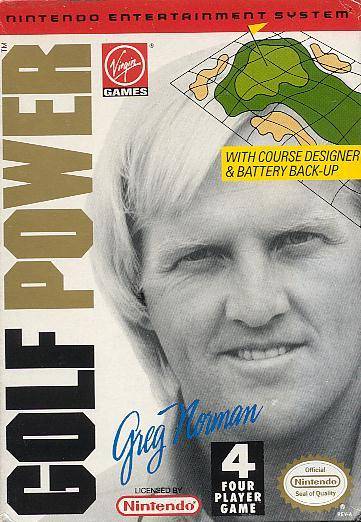 GREG NORMAN'S GOLF POWER  - NES (W/BOX)