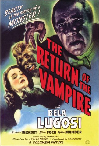 THE RETURN OF THE VAMPIRE (SOUS-TITRES FRANAIS) [IMPORT]