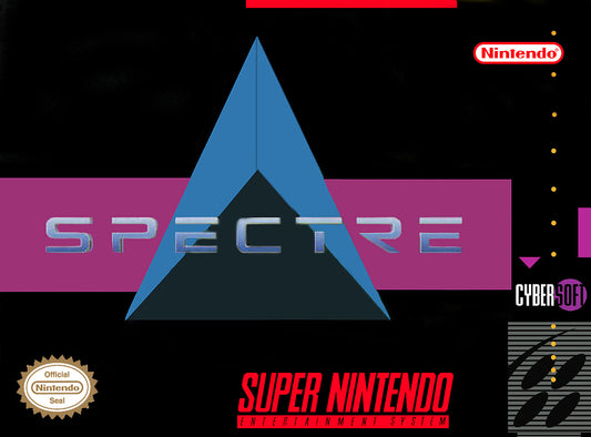 SPECTRE  - SNES (W/BOX & MANUAL)