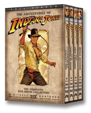 THE ADVENTURES OF INDIANA JONES (RAIDERS OF THE LOST ARK / THE TEMPLE OF DOOM / THE LAST CRUSADE) (FULL SCREEN) [IMPORT]