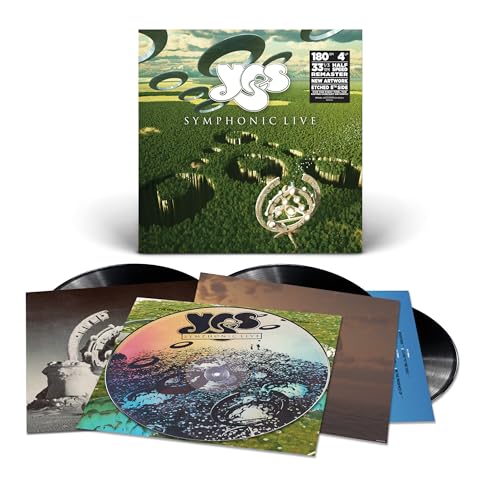 YES - SYMPHONIC LIVE [LIMITED EDITION 180G 4 LP] [HALF-SPEED]