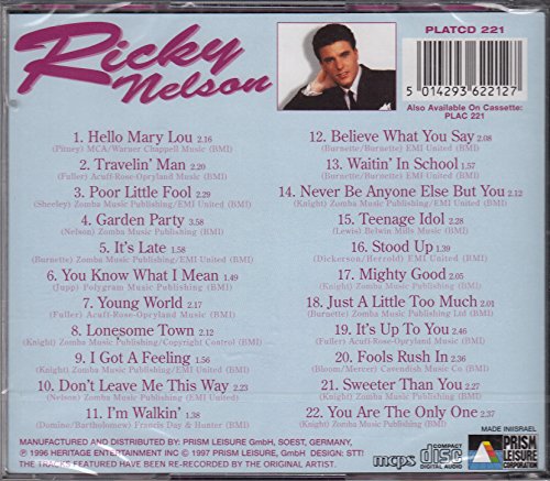 NELSON, RICK - GREATEST HITS