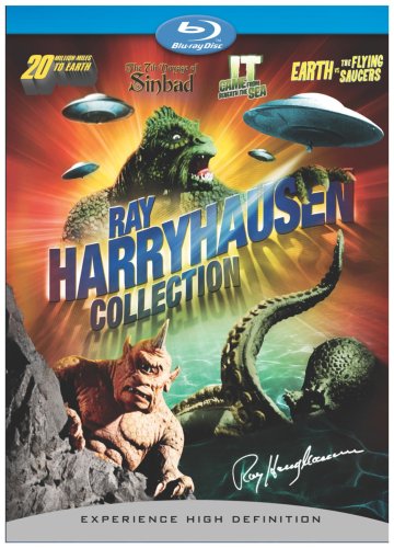 RAY HARRYHAUSEN COLLECTION (20 MILLION MILES TO EARTH, EARTH VS. FLYING SAUCERS, IT CAME FROM BENEATH THE SEA, 7TH VOYAGE OF SINBAD) [BLU-RAY] (BILINGUAL)