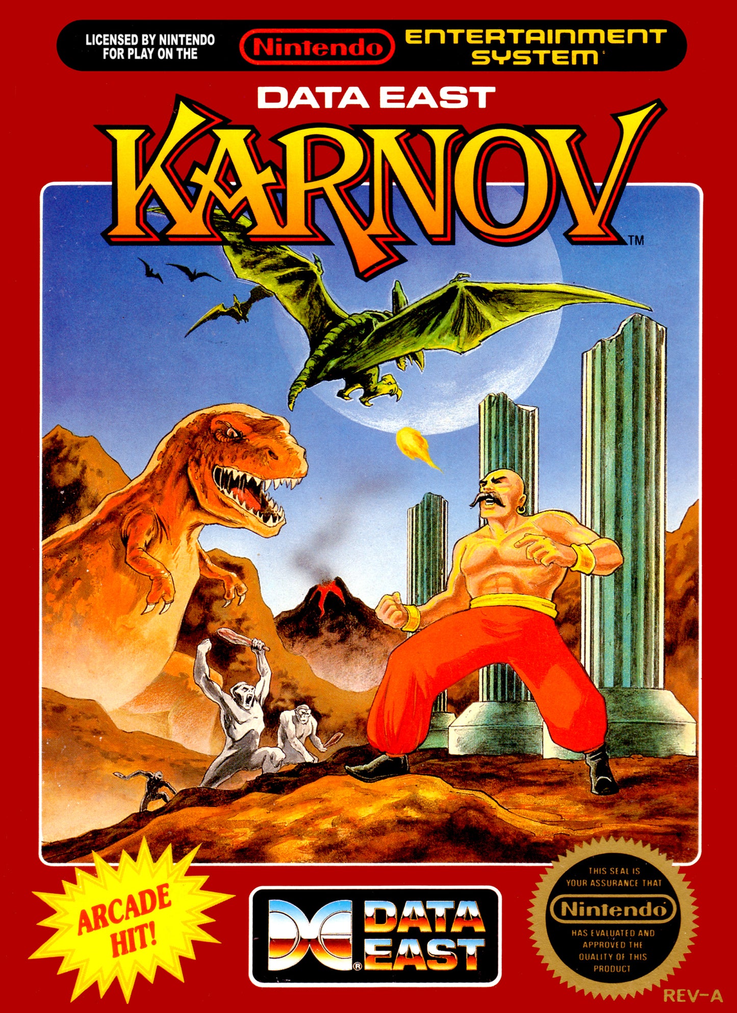 KARNOV  - NES (W/BOX)