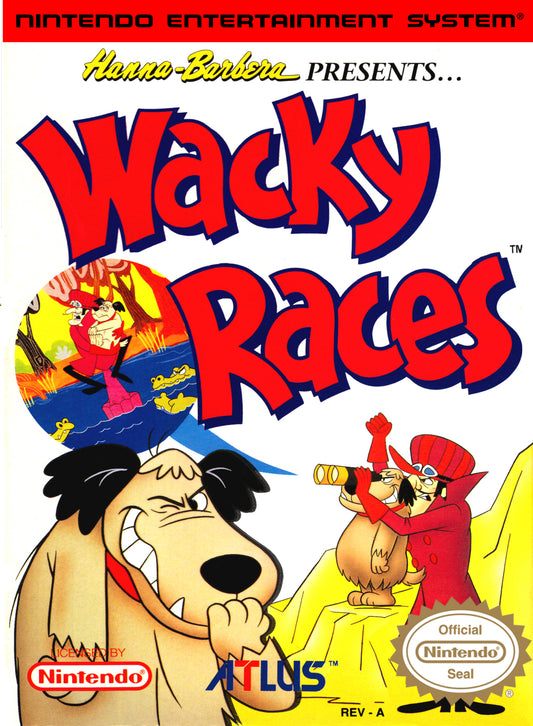 WACKY RACES  - NES (W/BOX)