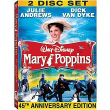 DISNEY MARY POPPINS 45TH ANNIVERSARY SPECIAL EDITION DVD