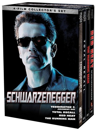 THE ARNOLD SCHWARZENEGGER COLLECTION (TERMINATOR 2: JUDGMENT DAY / TOTAL RECALL / RED HEAT / THE RUNNING MAN)