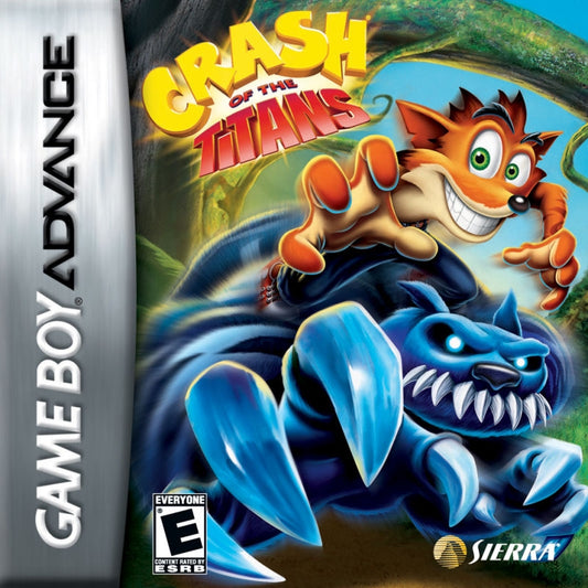 CRASH OF THE TITANS  - GBA