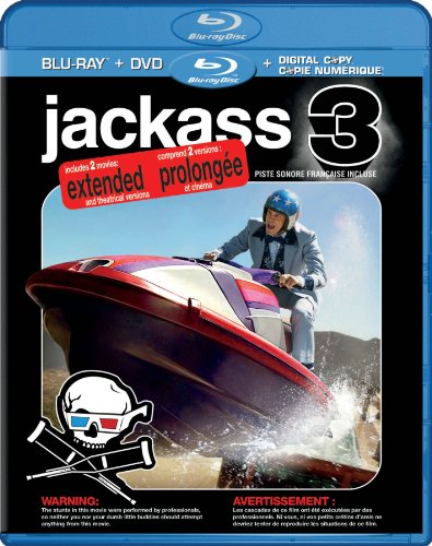 JACKASS 3 (EXTENDED EDITION) [BLU-RAY + DVD] (SOUS-TITRES FRANAIS)