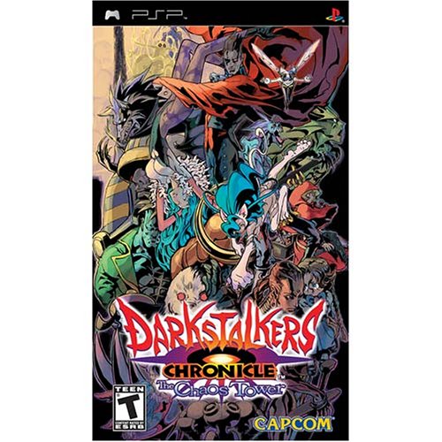 DARKSTALKERS CHRONICLE: THE CHAOS TOWER  - PSP