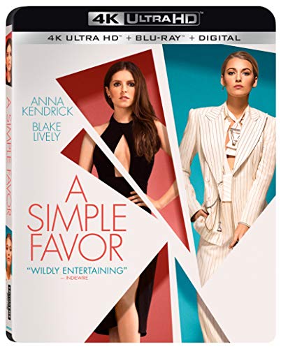 A SIMPLE FAVOR 4K BD + DIGITAL [BLU-RAY]