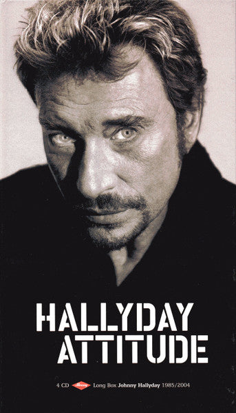 HALLYDAY, JOHNNY  - HALLYDAY ATTITUDE (4 DISCS)
