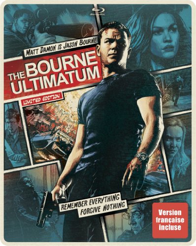 THE BOURNE ULTIMATUM /  LA VENGEANCE DANS LA PEAU (BILINGUAL) (STEELBOOK EDITION) [BLU-RAY + DVD + DIGITAL COPY +ULTRAVIOLET]