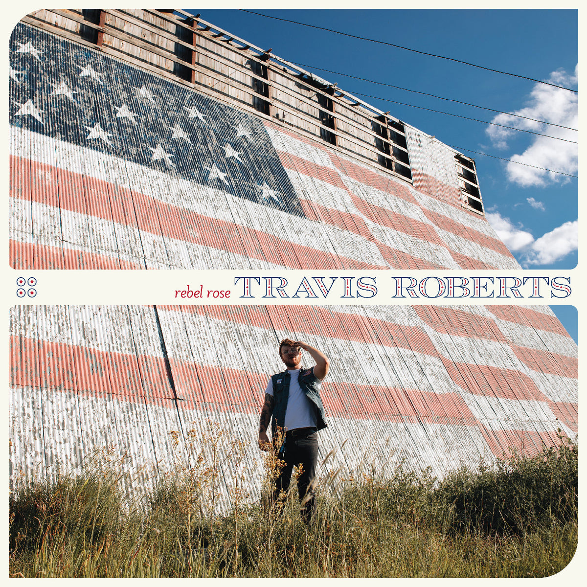 ROBERTS, TRAVIS - REBEL ROSE (RED VINYL)