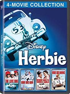LOVE BUG/ HERBIE RIDES AGAIN/ HERBIE GOE - DVD-4 MOVIE COLLECTION