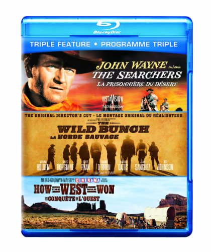 THE SEARCHERS / HOW THE WEST WAS WON / THE WILD BUNCH [BLU-RAY] (BILINGUAL)