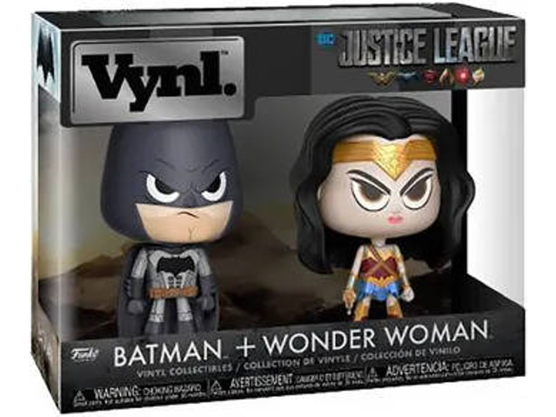 JUSTICE LEAGUE: BATMAN + WONDER WOMAN - VYNL-FUNKO