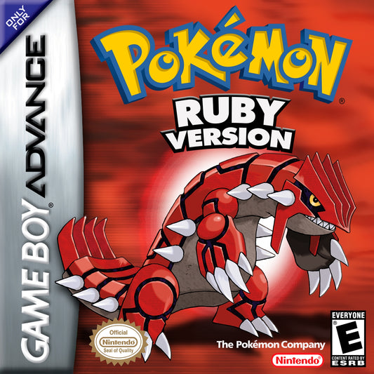 POKEMON: RUBY VERSION  - GBA