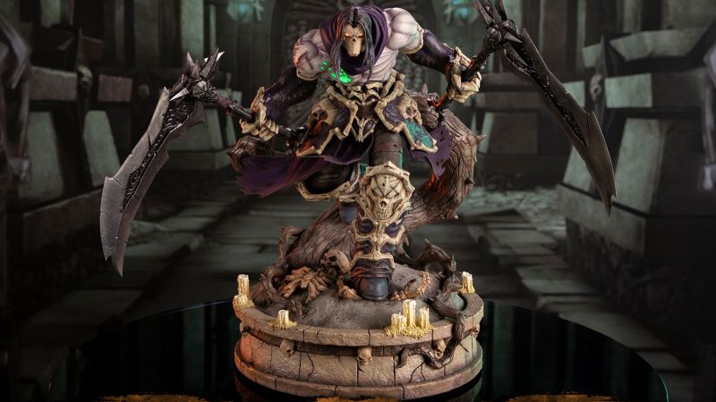 DARKSIDERS: DEATH - FIRST 4 FIGURES-DEFINITIVE ED.-# 53/950