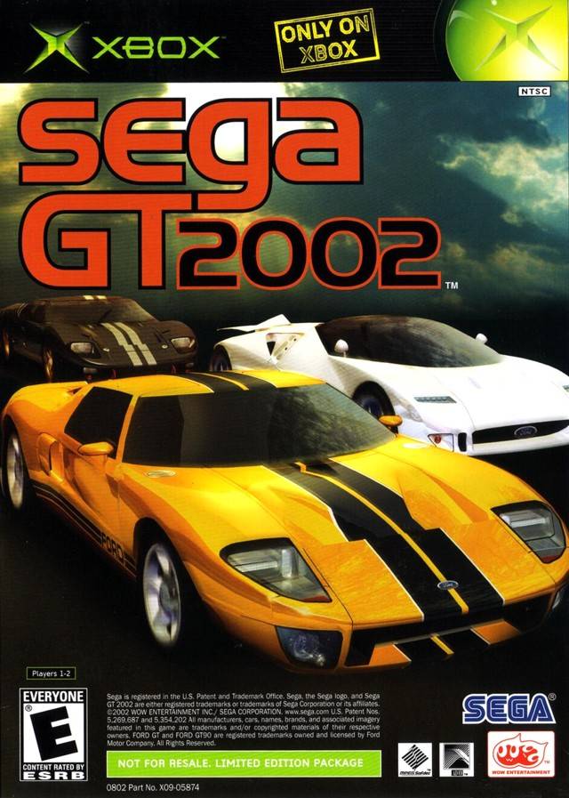 SEGA GT 2002  - XBOX