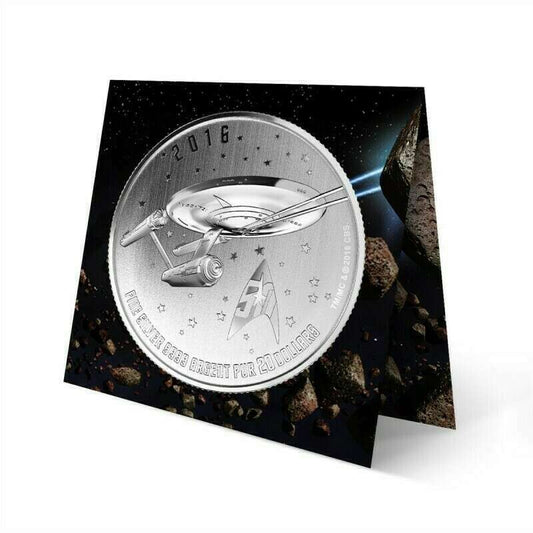 STAR TREK: TOS: ENTERPRISE 50TH ANN. - ROYAL CANADIAN MINT-2016