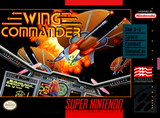 WING COMMANDER  - SNES (W/BOX)