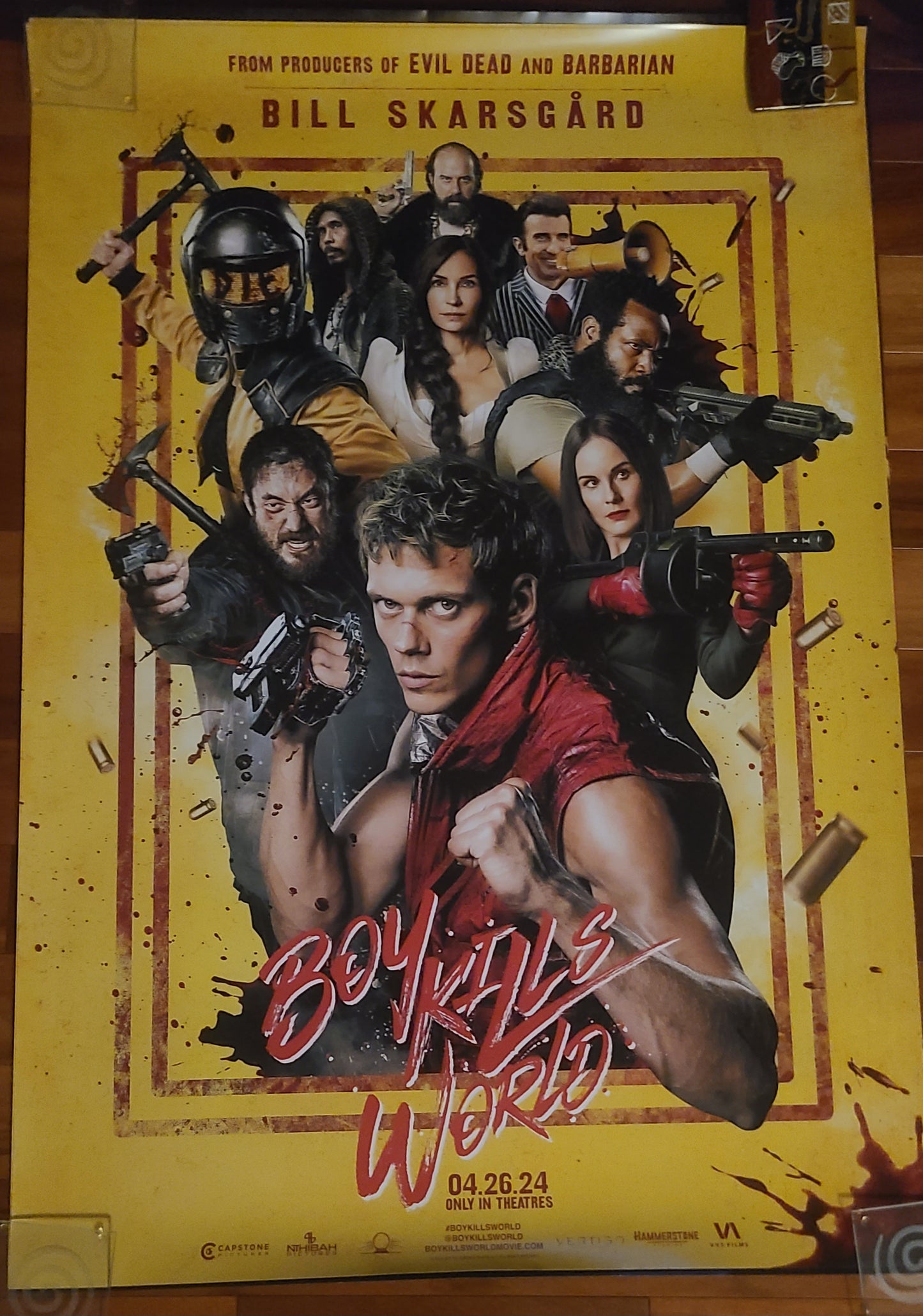 Boy Kills World Poster