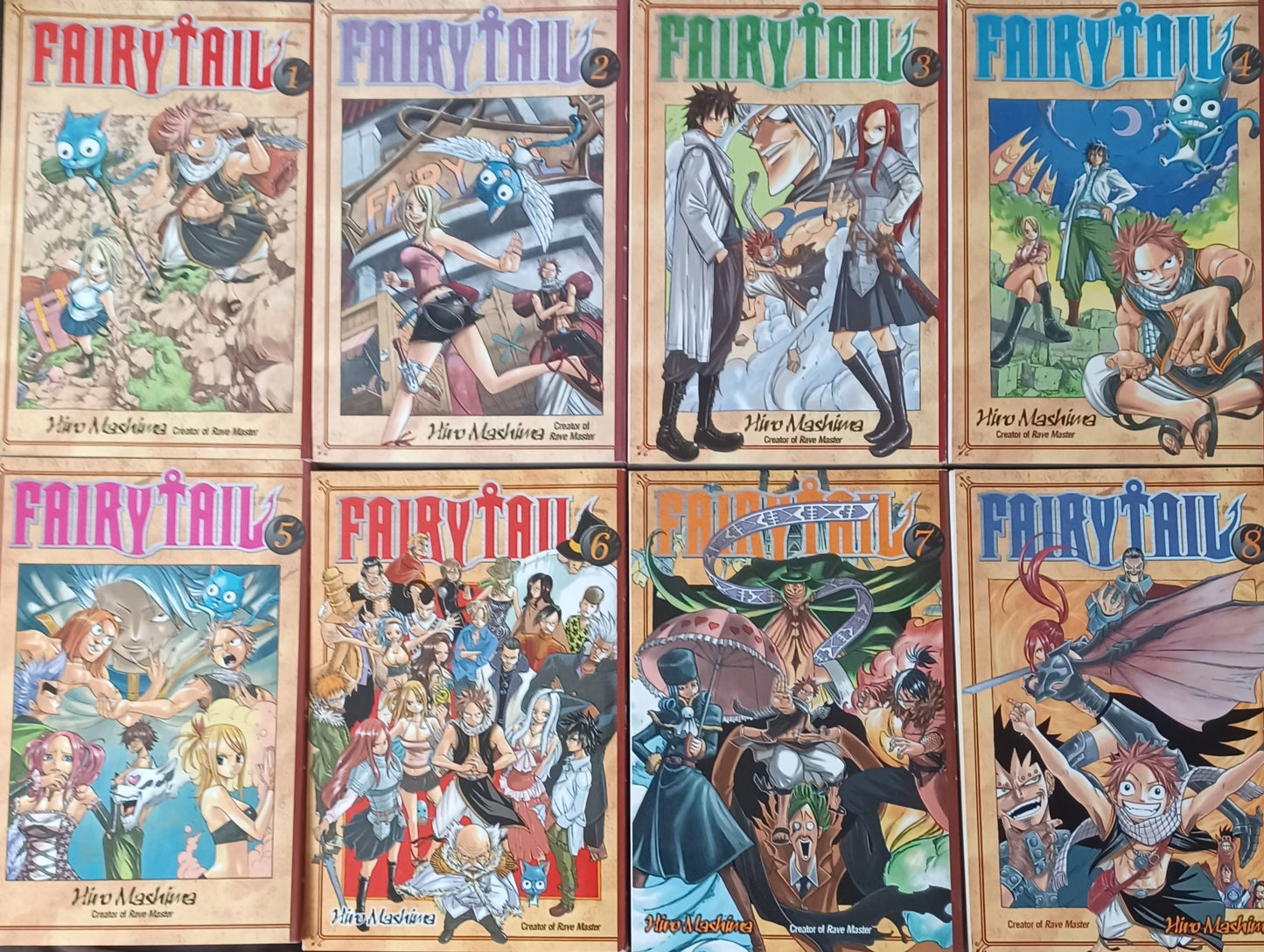 FAIRYTAIL - MANGA-VOL. 1-16