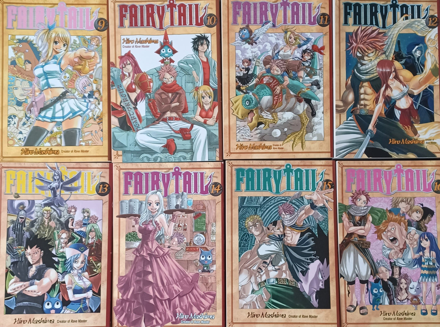 FAIRYTAIL - MANGA-VOL. 1-16