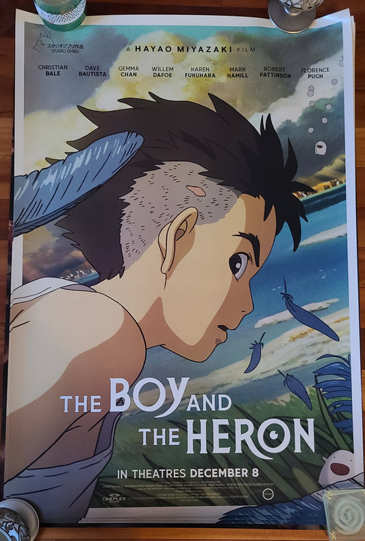 Boy & The Heron Poster